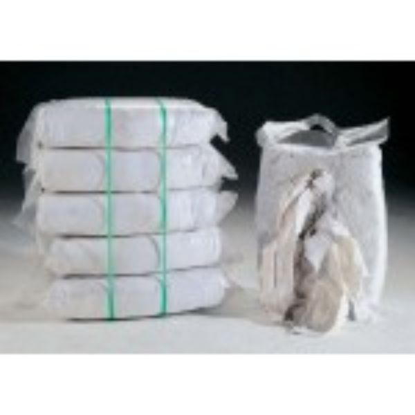White T-Shirt Rags 1Kg