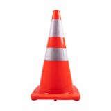Road Cone 450mm Yellow Soft PVC