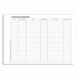 Attendance Register
