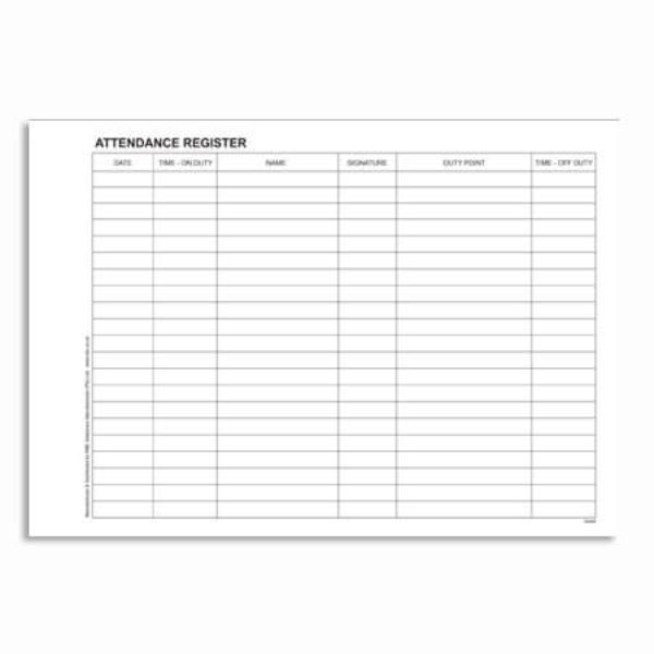 Attendance Register