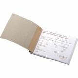Firearm Permit Book - 1 Slip Per Page