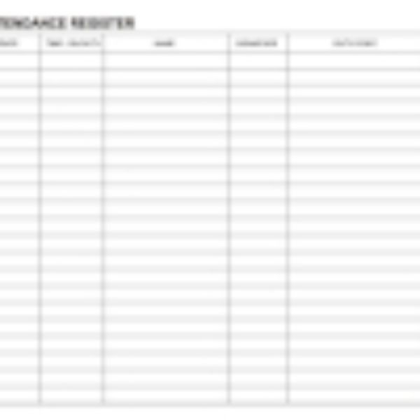 Staff Register