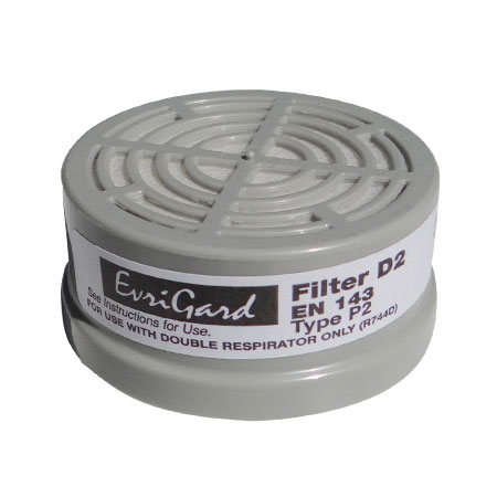 P2/D2 Cartridge Dust Mist Vapors