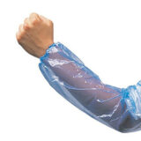 PLASTIC SLEEVE PROTECTOR - WHITE OR BLUE - 100 / PACK
