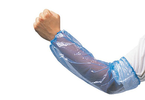 PLASTIC SLEEVE PROTECTOR - WHITE OR BLUE - 100 / PACK