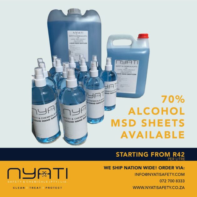 Sanitiser Liquid Blue